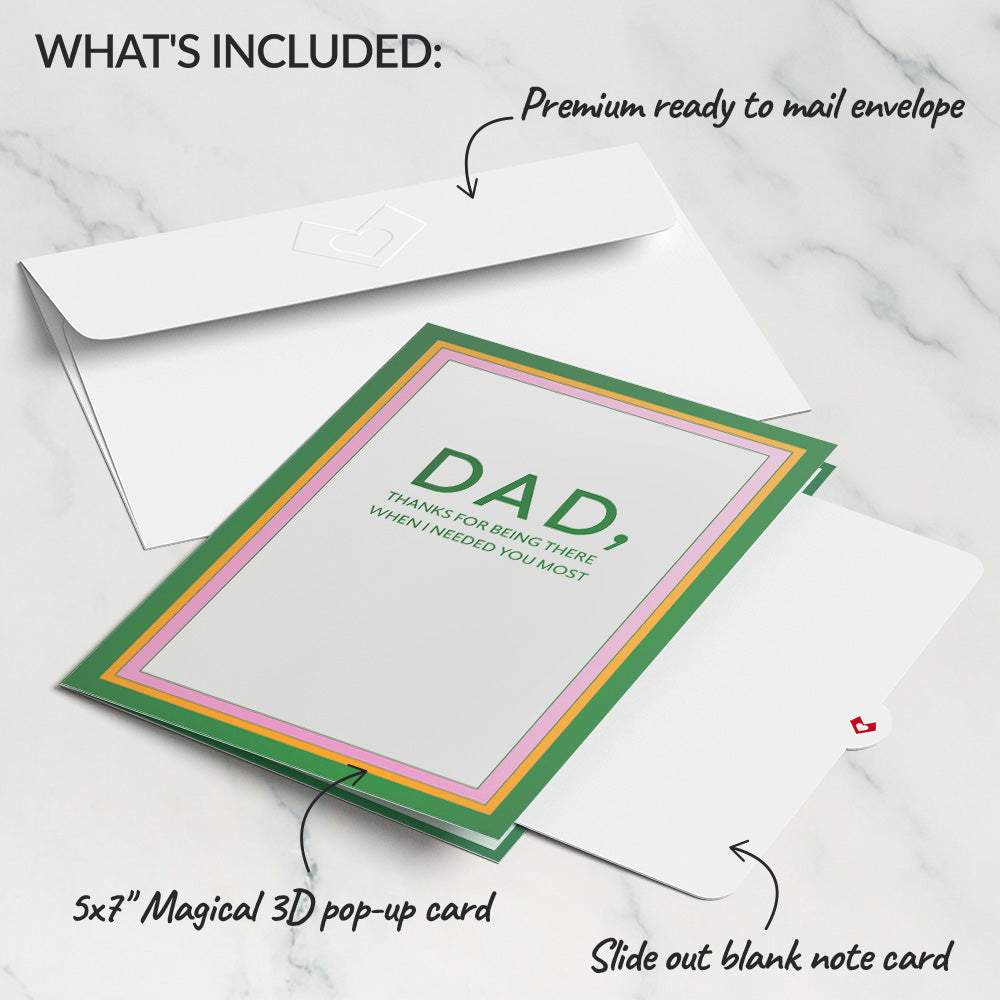 Father's Day Spider Hero Pop-Up Card
