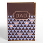 Geo Happy Father's Day Pop-Up Card