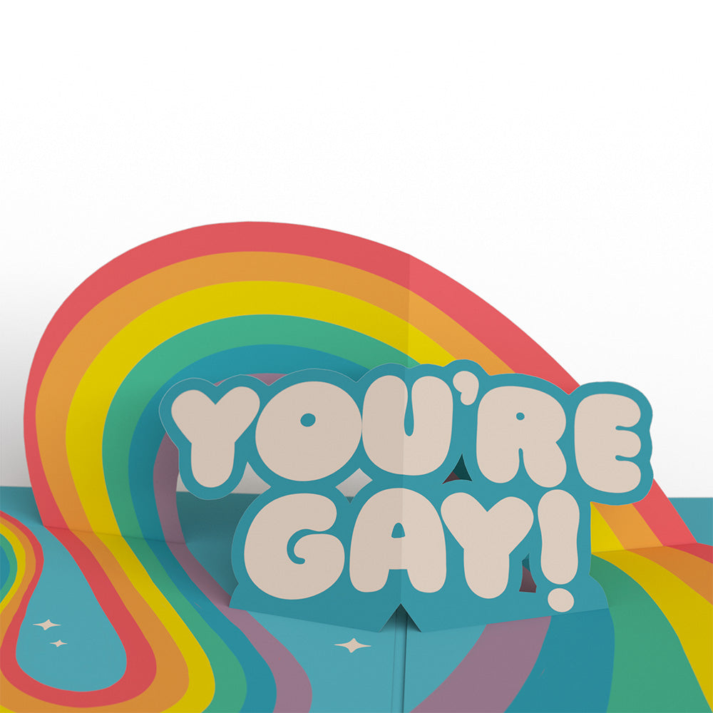 Hooray, You're Gay! Pop-Up Card