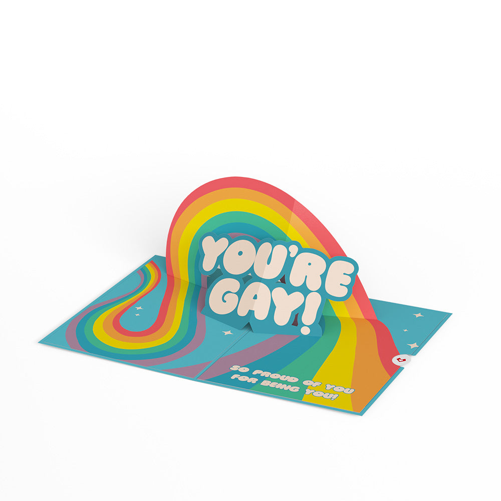 Hooray, You're Gay! Pop-Up Card