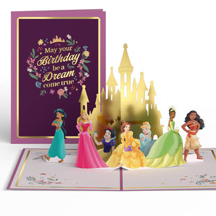 Disney Princess Birthday Dreams Come True Pop-Up Card greeting card -  Lovepop