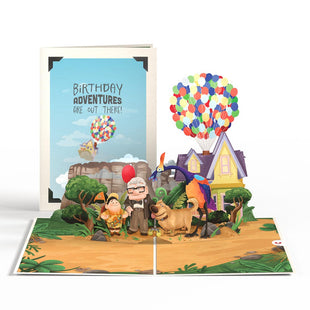 Disney and Pixar Up Birthday Adventures Pop-Up Card greeting card -  Lovepop
