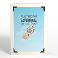 Disney and Pixar Up Birthday Adventures Pop-Up Card & Bouquet Bundle