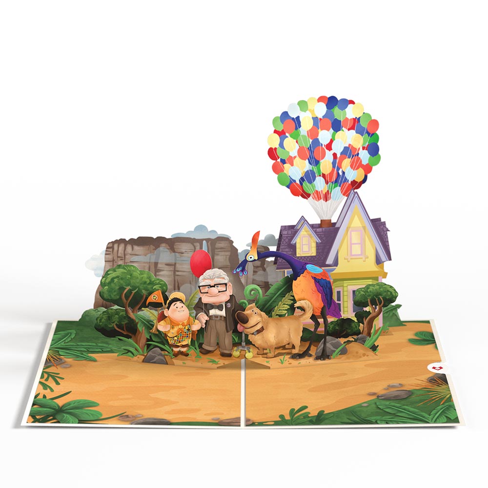 Disney and Pixar Up Birthday Adventures Pop-Up Card