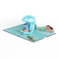 Disney's Stitch Cowabunga Birthday Pop-Up Card