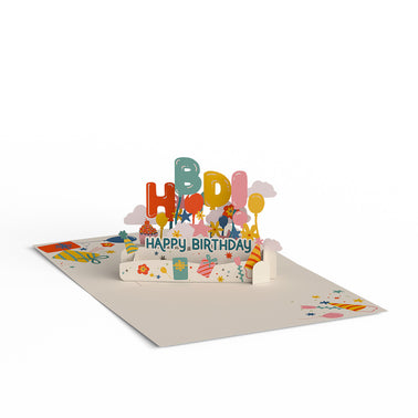 Whimsical Birthday Box Set (Assorted 12-Pack): Paperpop® Card