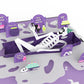 Relax and Skele-brate Skeleton Birthday Pop-Up Card