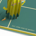 Pickleball Birthday Baller Pop-Up Card