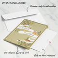 Woodland Birthday Party Pop-Up Card