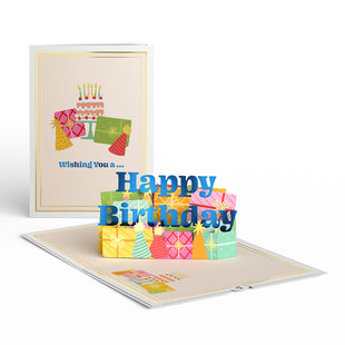 Wishing You a Happy Birthday Pop-Up Card greeting card -  Lovepop