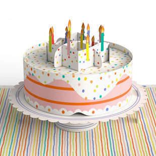 Confetti Cake 30th Birthday Pop-Up Card and Sentiment Set