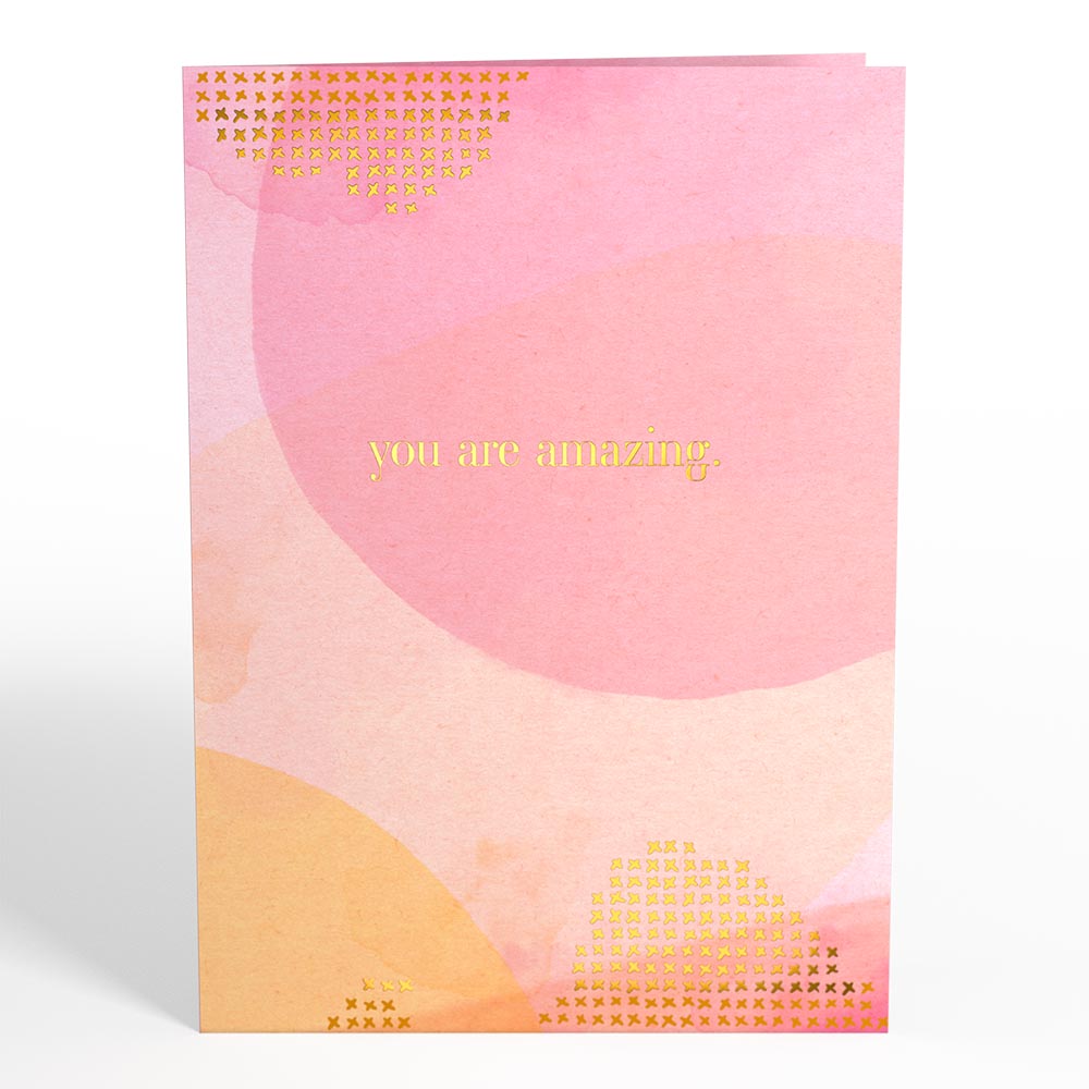 You Are Amazing Birthday Pop-Up Card