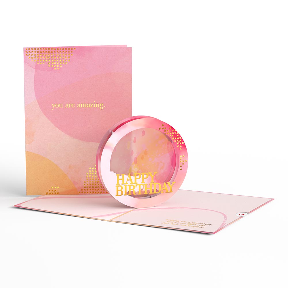 You Are Amazing Birthday Pop-Up Card