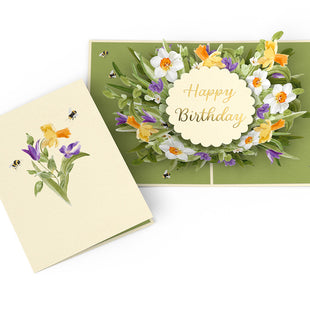 Birthday in Bloom Pop-Up Card greeting card -  Lovepop