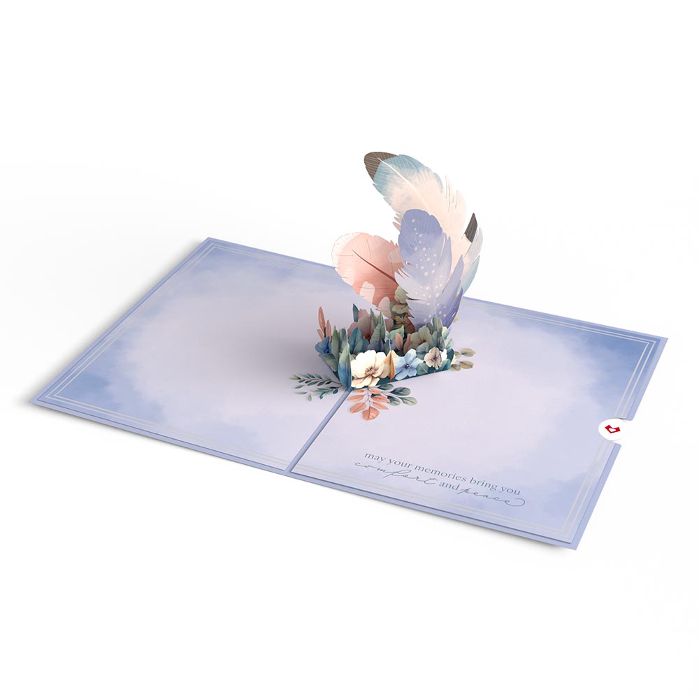 Nothing Loved Is Ever Lost Sympathy Pop-Up Card