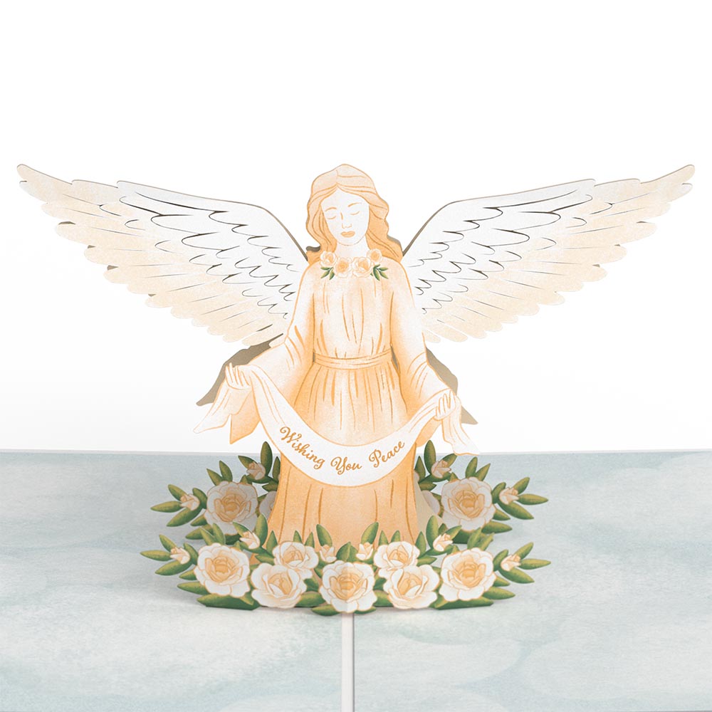 Wishing You Peace Sympathy Pop-Up Card