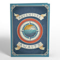 Adventure Awaits Retirement Pop-Up Card