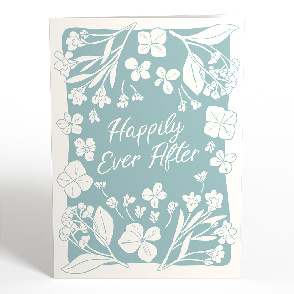 Happily Ever After Love Birds Pop-Up Card