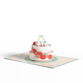 Eat, Drink, and Be Married Pop-Up Card