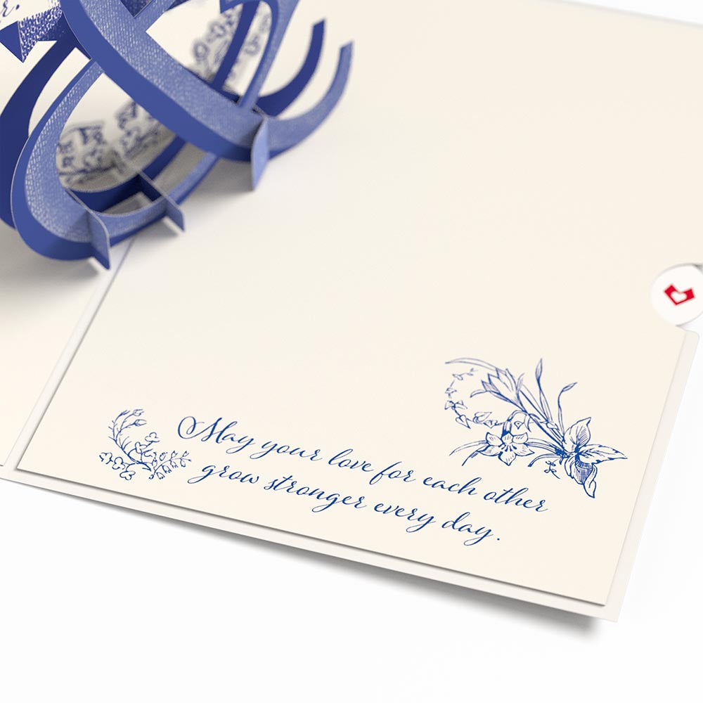 Better Together Mr. & Mrs. Wedding Pop-Up Card