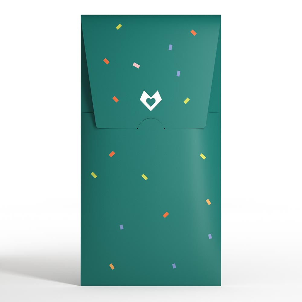 Happy Birthday to You! Confetti Cake Money Holder