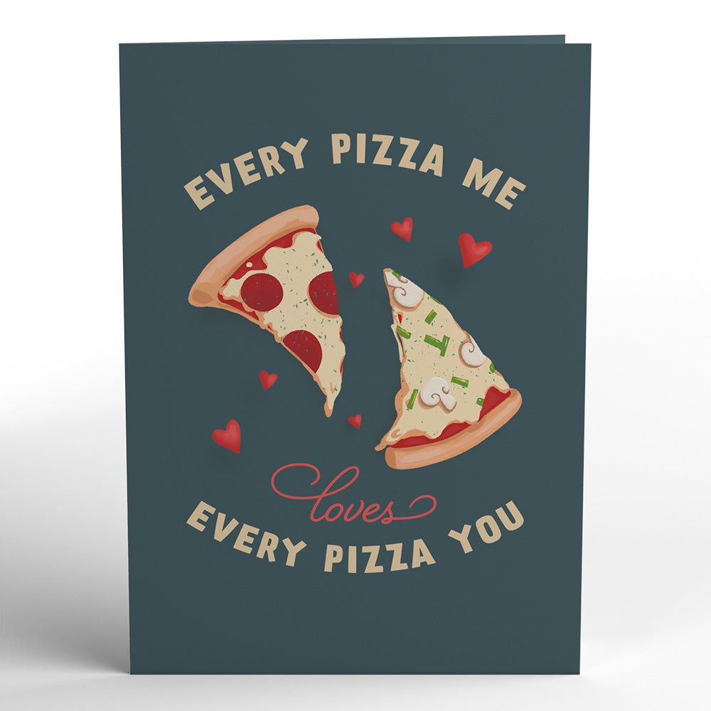 Pizza Love Pop-Up Card