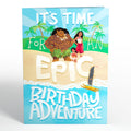 Disney's Moana 2 Epic Birthday Pop-Up Card