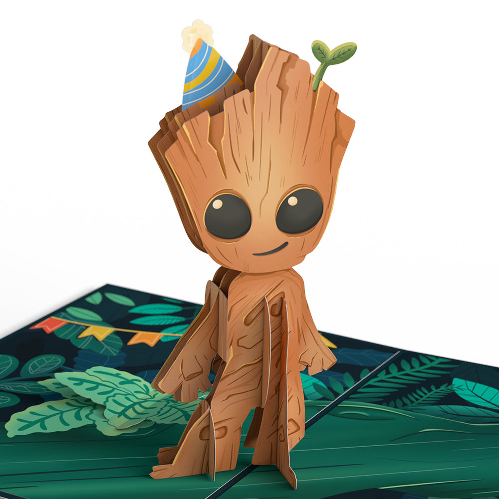 Marvel's Guardians of the Galaxy Groot Year of Growth Birthday Pop-Up Card