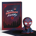 Marvel's Spider-Man Miles Morales Birthday Pop-Up Card