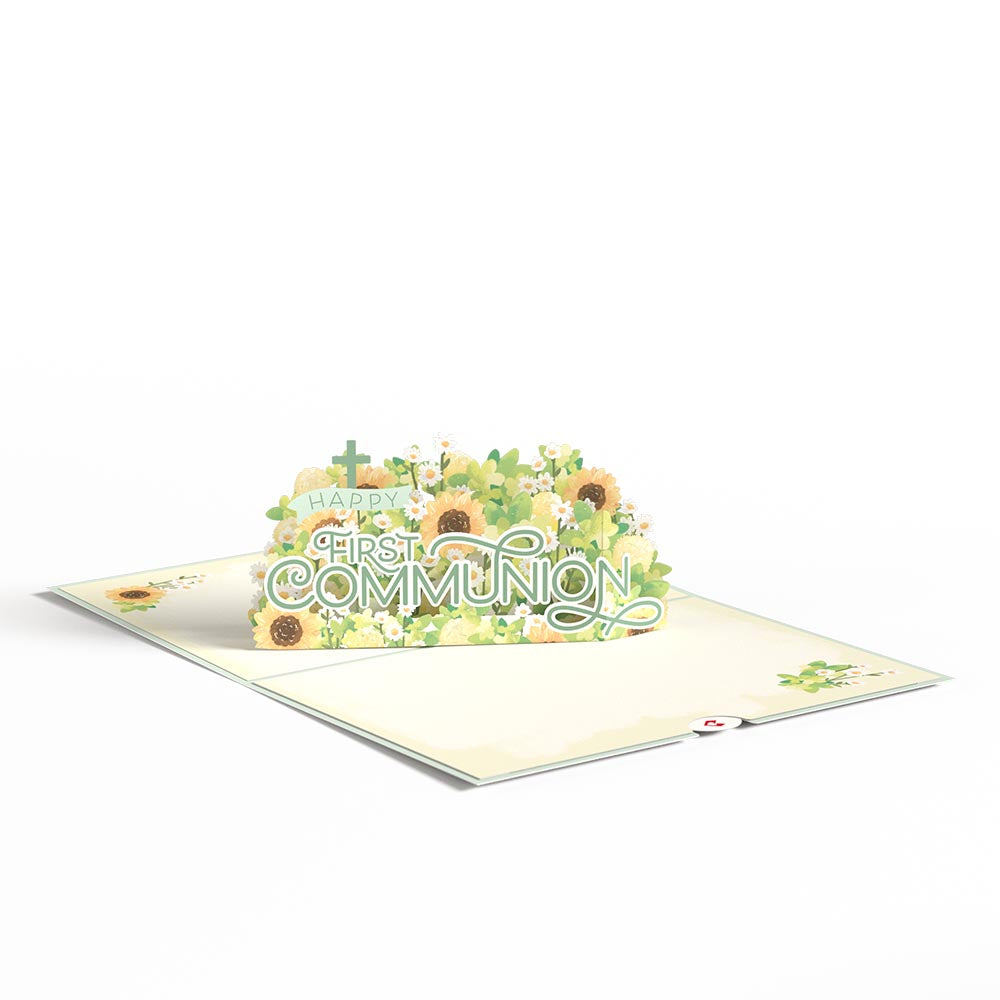 Happy First Communion Pop-Up Card
