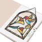 Thinking of You Hummingbird Suncatcher Card & Pop-Up Bouquet Bundle