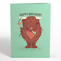 Highland Cow Birthday Pop-Up Card