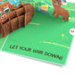 Highland Cow Birthday Pop-Up Card