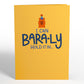 Capybara Birthday Pop-Up Card