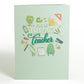 Amazing Teacher Apple Pop-Up Card