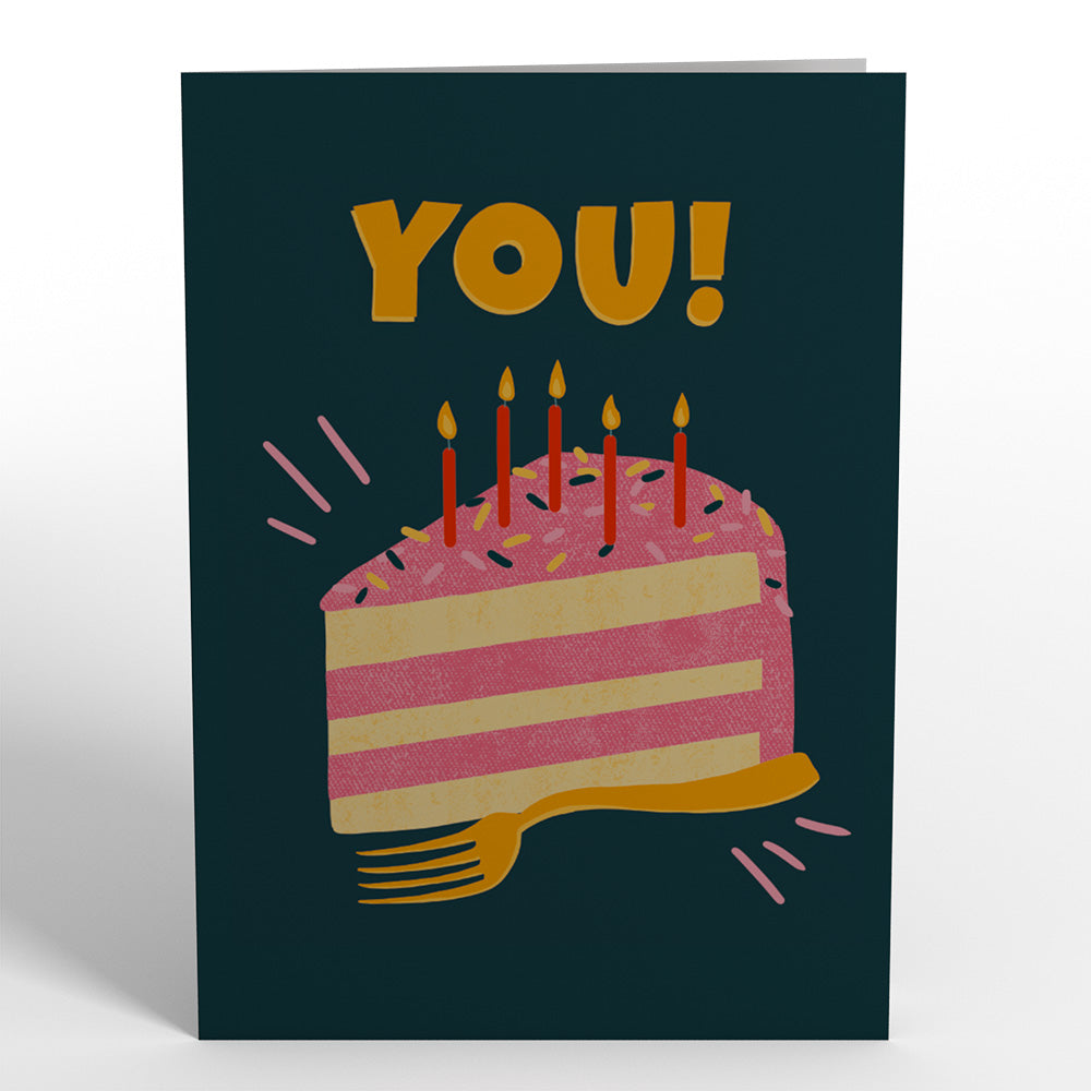 Happy Birthday Better with Age 4-in-1 Nesting Card