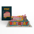 Happy Birthday Better with Age 4-in-1 Nesting Card