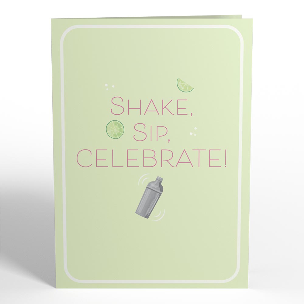 Birthday Margarita Pop-Up Card