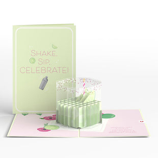 Birthday Margarita Pop-Up Card greeting card -  Lovepop