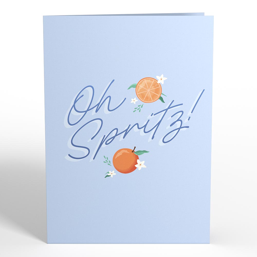 Oh Spritz! Birthday Pop-Up Card