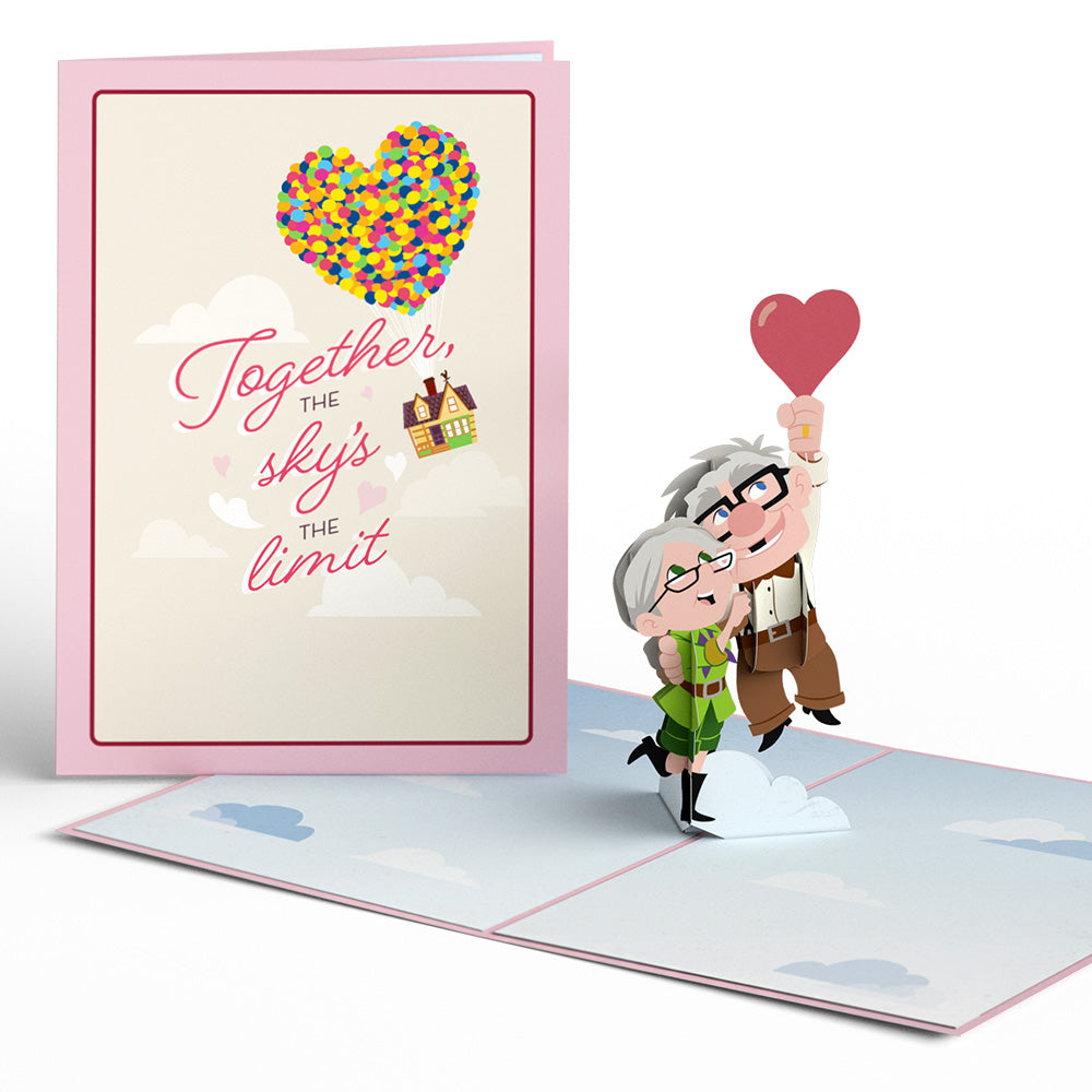 Disney and Pixar Up Carl & Ellie Pop-Up Card