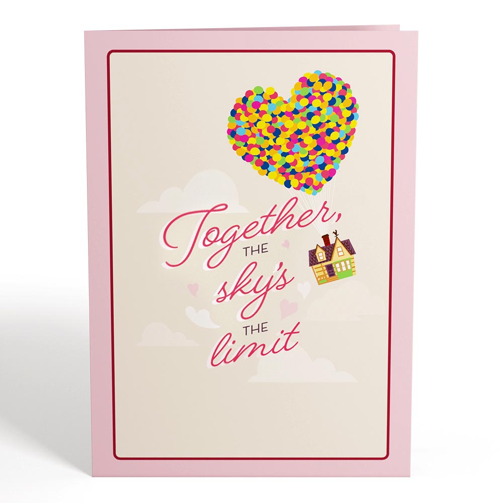 Disney and Pixar Up Carl & Ellie Pop-Up Card