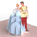 Disney Princess Valentine's Day 4-in-1 Nesting Card