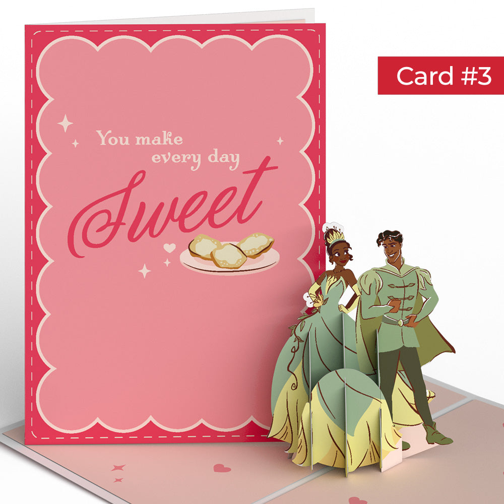 Disney Princess Valentine's Day 4-in-1 Nesting Card