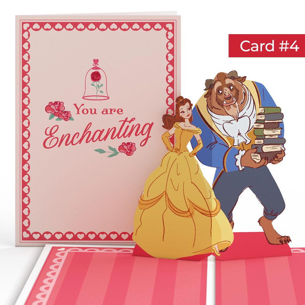 Disney Princess Valentine's Day 4-in-1 Nesting Card