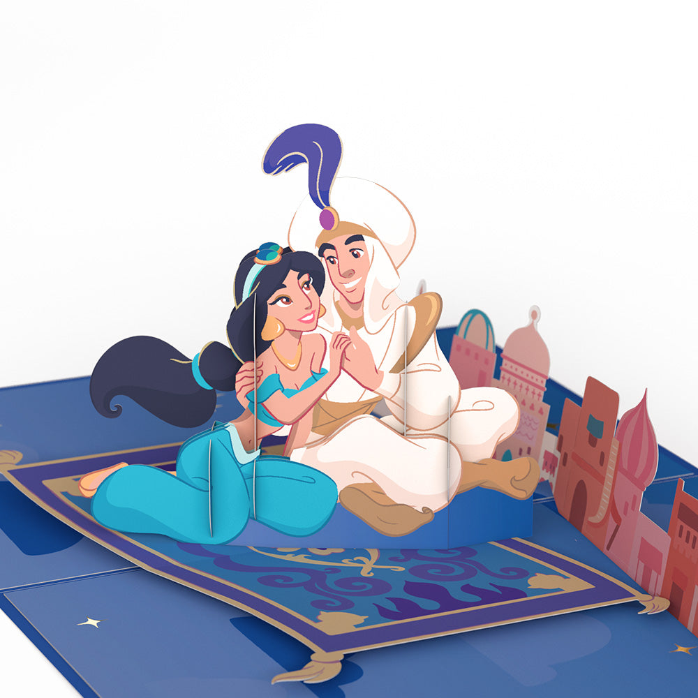 Disney’s Aladdin Whole New World Pop-Up Card
