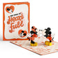 Disney’s Mickey Mouse Love You Lots Pop-Up Card & Flower Buds Bouquet Bundle