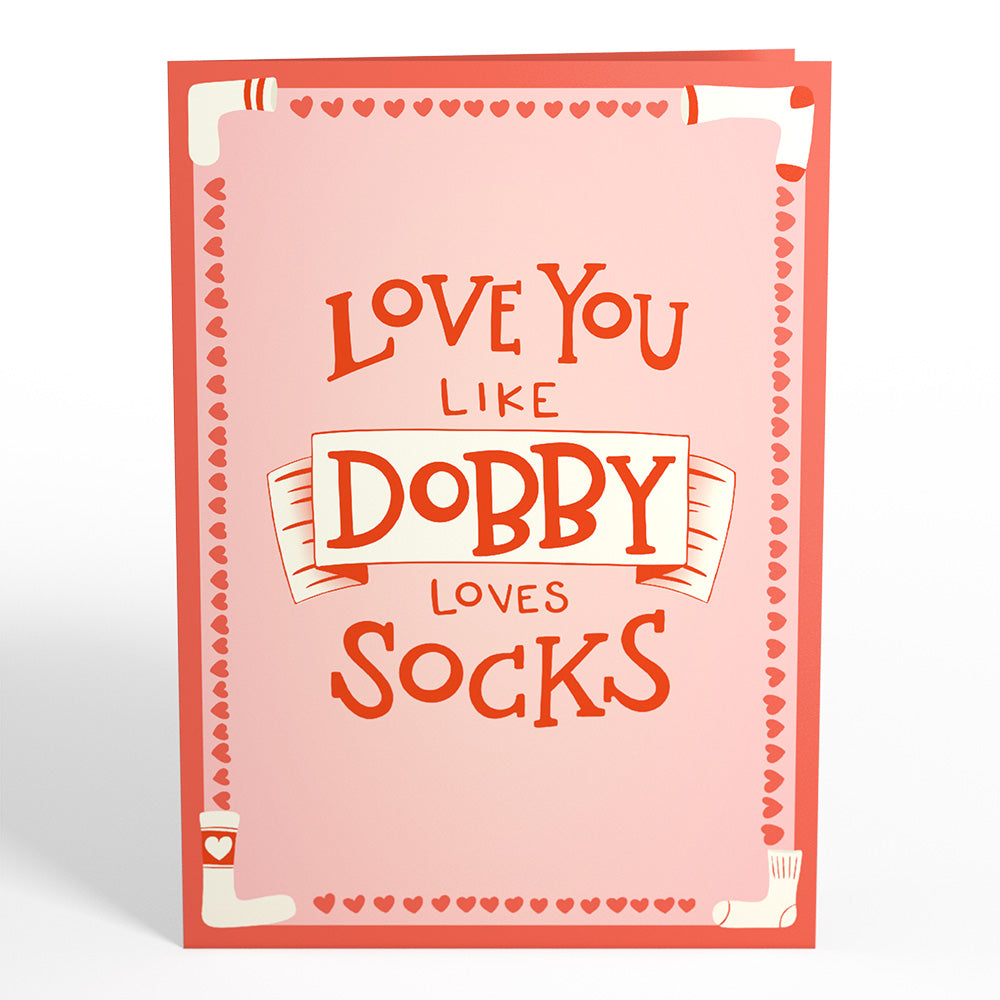 Harry Potter™ Dobby™ Valentine’s Day Pop-Up Card