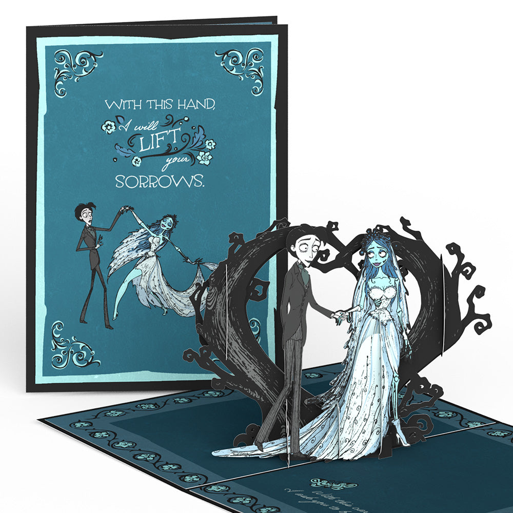 Corpse Bride "With This Hand" Pop-Up Card