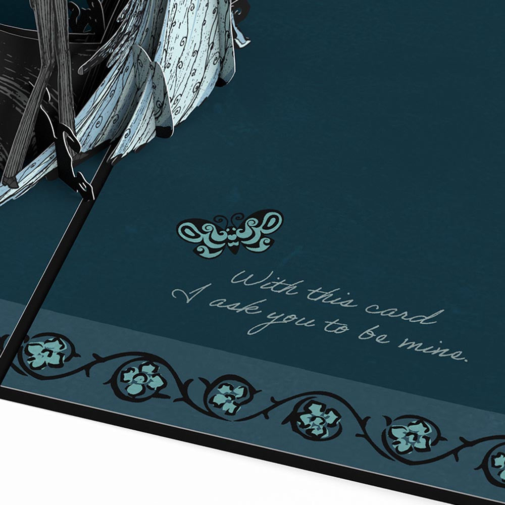 Corpse Bride "With This Hand" Pop-Up Card